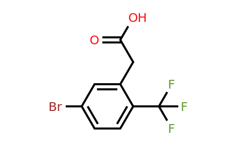 1214377-70-4 | 5-Bromo-2-(trifluoromethyl)phenylacetic acid