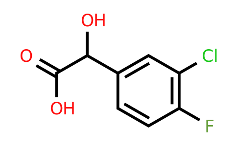 1214377-83-9 | 3-Chloro-4-fluoromandelic acid