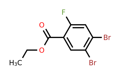 1214377-96-4 | Ethyl 4,5-dibromo-2-fluorobenzoate