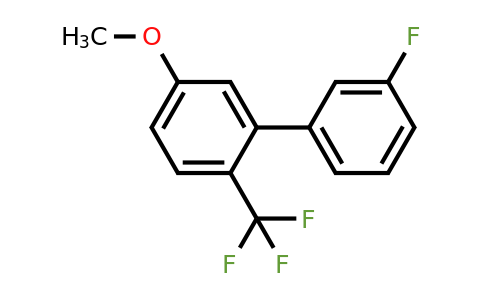 1214378-70-7 | 3'-Fluoro-5-methoxy-2-(trifluoromethyl)biphenyl