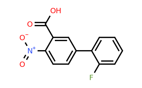 1214381-96-0 | 2'-Fluoro-4-nitrobiphenyl-3-carboxylic acid