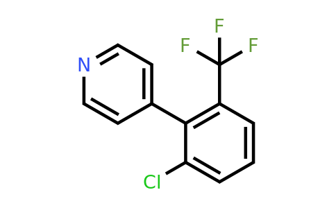 1214383-14-8 | 4-(2-Chloro-6-(trifluoromethyl)phenyl)pyridine