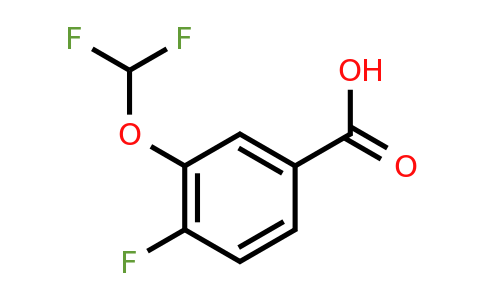 1214383-19-3 | 3-Difluoromethoxy-4-fluorobenzoic acid