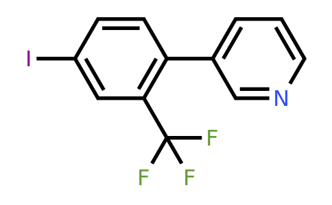 1214383-21-7 | 3-(4-Iodo-2-(trifluoromethyl)phenyl)pyridine