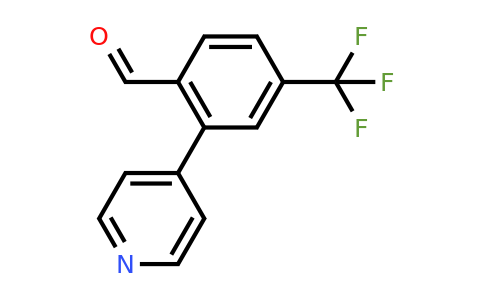 1214384-53-8 | 2-(Pyridin-4-yl)-4-(trifluoromethyl)benzaldehyde