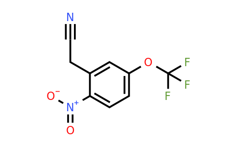 1214385-40-6 | 2-Nitro-5-(trifluoromethoxy)phenylacetonitrile