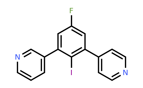 1214385-71-3 | 3-(5-Fluoro-2-iodo-3-(pyridin-4-yl)phenyl)pyridine