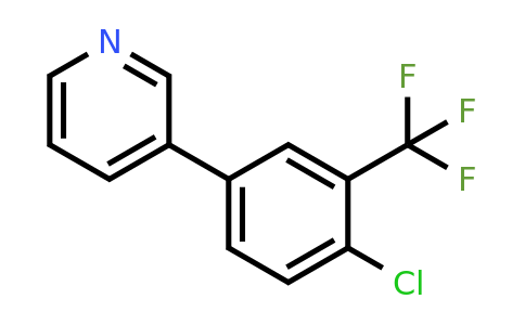 1214388-95-0 | 3-(4-Chloro-3-(trifluoromethyl)phenyl)pyridine