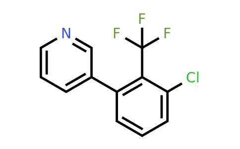1214389-34-0 | 3-(3-Chloro-2-(trifluoromethyl)phenyl)pyridine