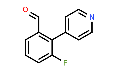 1214391-06-6 | 3-Fluoro-2-(pyridin-4-yl)benzaldehyde
