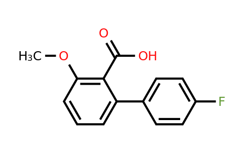 1214391-12-4 | 4'-Fluoro-3-methoxybiphenyl-2-carboxylic acid