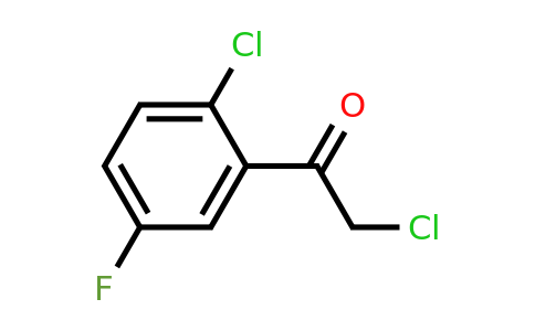1214391-59-9 | 2'-Chloro-5'-fluorophenacyl chloride