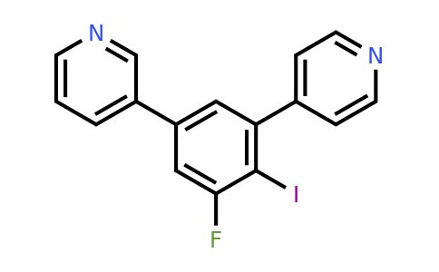 1214392-46-7 | 3-(3-Fluoro-4-iodo-5-(pyridin-4-yl)phenyl)pyridine