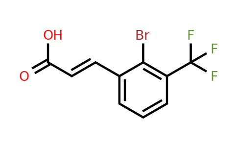 1214790-24-5 | 2-Bromo-3-(trifluoromethyl)cinnamic acid