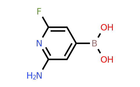 1214879-87-4 | (2-Amino-6-fluoropyridin-4-yl)boronic acid