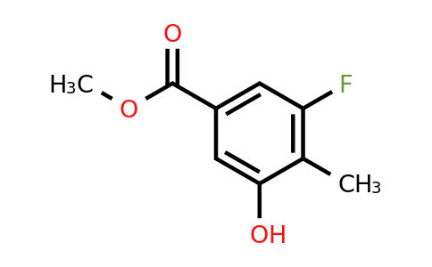 1215031-99-4 | Methyl 3-fluoro-5-hydroxy-4-methylbenzoate