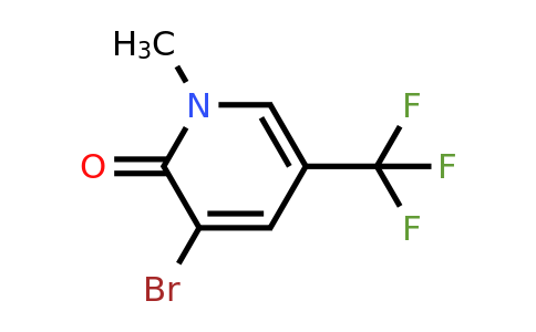 1215205-35-8 | 3-Bromo-1-methyl-5-(trifluoromethyl)pyridin-2(1H)-one