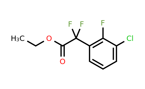 1215205-78-9 | Ethyl 2-(3-chloro-2-fluorophenyl)-2,2-difluoroacetate