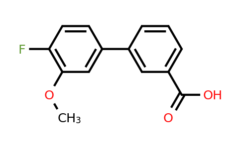 1215206-09-9 | 4'-Fluoro-3'-methoxy-[1,1'-biphenyl]-3-carboxylic acid
