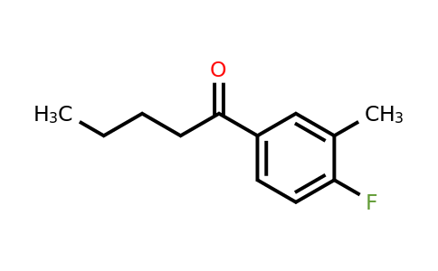 1216127-20-6 | 1-(4-Fluoro-3-methylphenyl)pentan-1-one