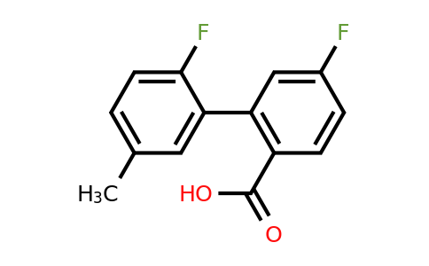1216159-05-5 | 4-Fluoro-2-(2-fluoro-5-methylphenyl)benzoic acid