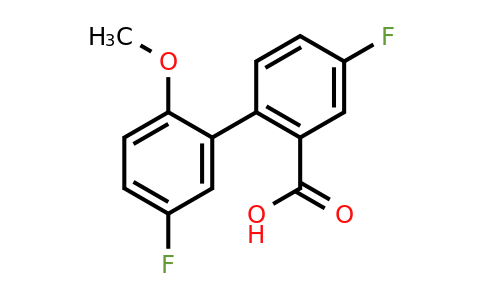 1216217-13-8 | 5-Fluoro-2-(5-fluoro-2-methoxyphenyl)benzoic acid