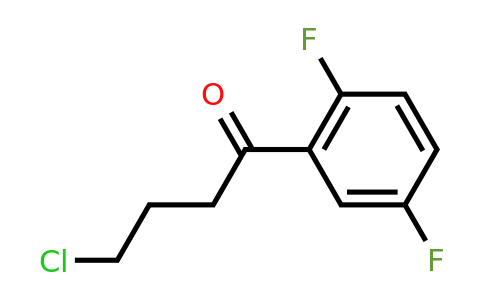 1216260-42-2 | 4-Chloro-1-(2,5-difluorophenyl)butan-1-one