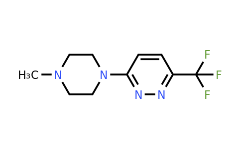 3-(4-Methylpiperazin-1-yl)-6-(trifluoromethyl)pyridazine