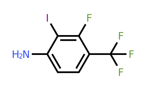 1217302-16-3 | 3-Fluoro-2-iodo-4-(trifluoromethyl)aniline