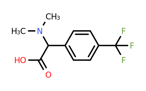 1218131-15-7 | 2-(Dimethylamino)-2-(4-(trifluoromethyl)phenyl)acetic acid