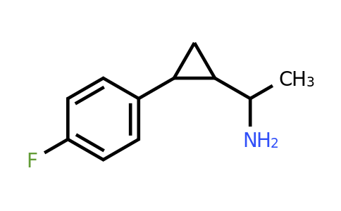 1218316-49-4 | 1-(2-(4-Fluorophenyl)cyclopropyl)ethanamine