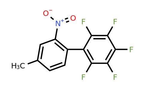 1218780-41-6 | 4'-Methyl-2'-nitro-2,3,4,5,6-pentafluorobiphenyl