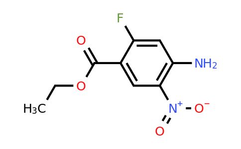 1219014-07-9 | Ethyl 4-amino-2-fluoro-5-nitrobenzoate
