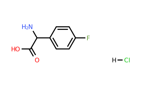 1219399-79-7 | 2-Amino-2-(4-fluorophenyl)acetic acid hydrochloride