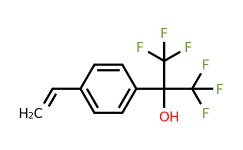 122056-08-0 | Hexafluoro-2-(4-vinylphenyl)propan-2-ol