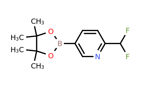 1220696-57-0 | 2-(Difluoromethyl)-5-(4,4,5,5-tetramethyl-1,3,2-dioxaborolan-2-yl)pyridine