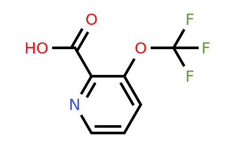 1221171-81-8 | 3-(Trifluoromethoxy)picolinic acid