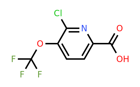 1221171-90-9 | 6-Chloro-5-(trifluoromethoxy)picolinic acid
