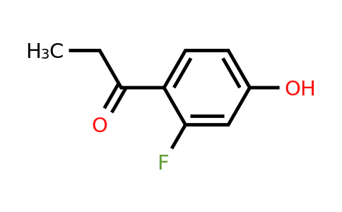 1221178-59-1 | 2'-Fluoro-4'-hydroxypropiophenone
