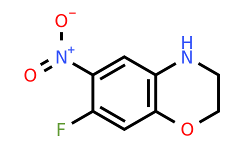 122138-83-4 | 7-Fluoro-6-nitro-3,4-dihydro-2h-benzo[b][1,4]oxazine