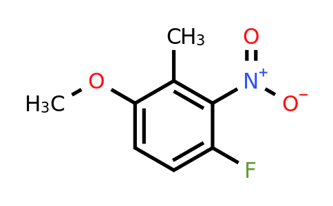 122455-87-2 | 4-Fluoro-2-methyl-3-nitroanisole