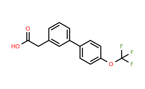 1224742-16-8 | 2-(4'-(Trifluoromethoxy)-[1,1'-biphenyl]-3-yl)acetic acid