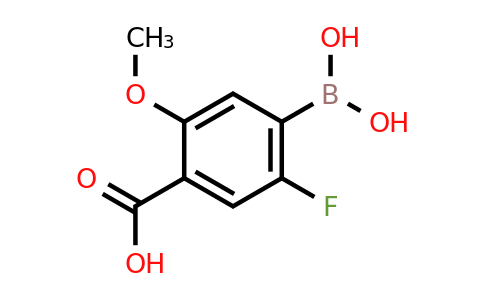 1225049-66-0 | 4-Borono-5-fluoro-2-methoxybenzoic acid
