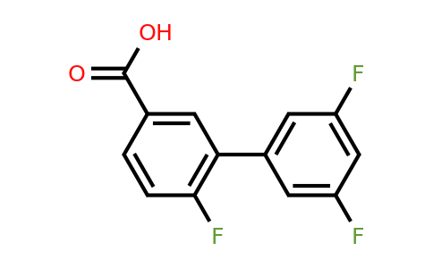 1225742-79-9 | 3-(3,5-Difluorophenyl)-4-fluorobenzoic acid