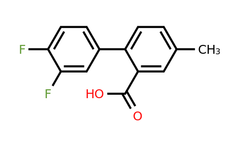 1225743-17-8 | 2-(3,4-Difluorophenyl)-5-methylbenzoic acid