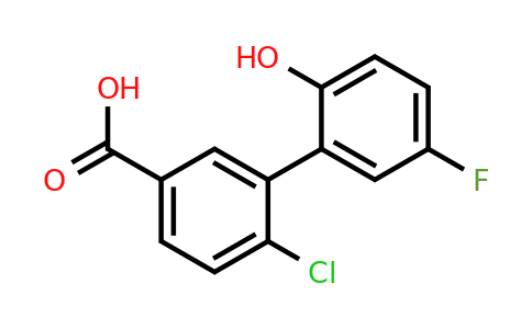 1225902-50-0 | 4-Chloro-3-(5-fluoro-2-hydroxyphenyl)benzoic acid