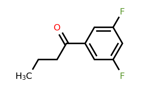 1226155-90-3 | 1-(3,5-Difluorophenyl)butan-1-one