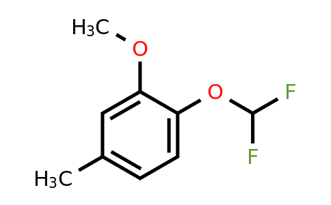 1226157-67-0 | 4-(Difluoromethoxy)-3-methoxytoluene