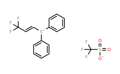 1226574-99-7 | Diphenyl-[(E/Z)-3,3,3-trifluoroprop-1-enyl]sulfonium trifluoromethanesulfonate