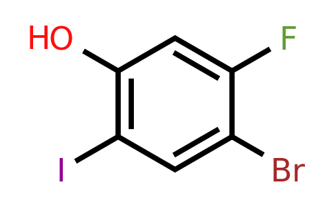 1226879-58-8 | 4-Bromo-5-fluoro-2-iodophenol